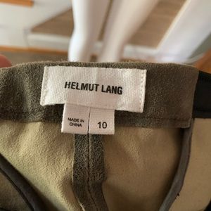 Helmet Lang Leather Leggings